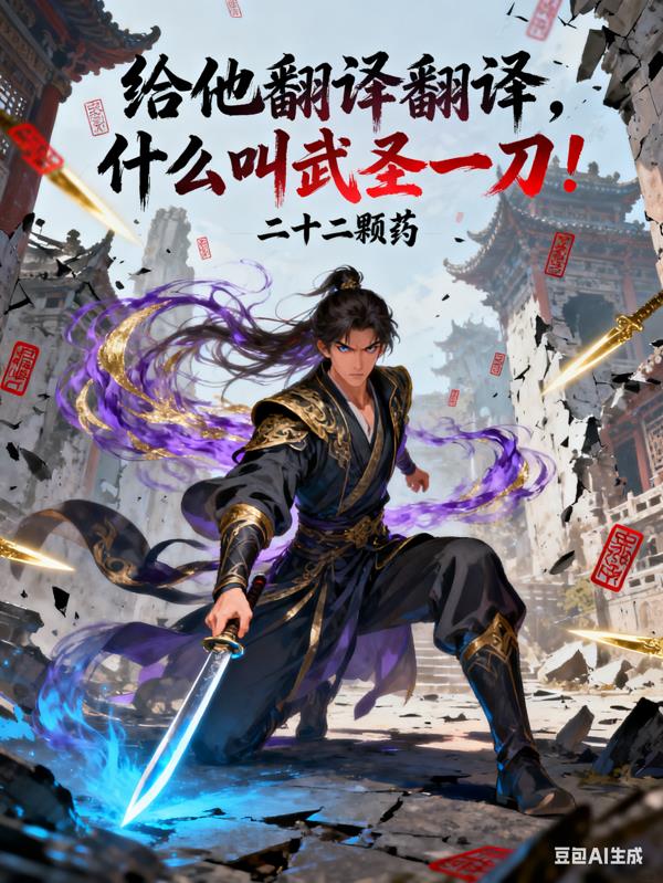 给他翻译翻译，什么叫武圣一刀！